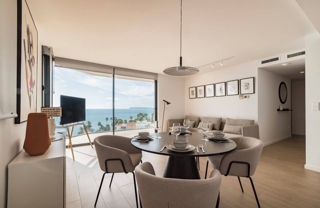 Modern sea front Lighthouse