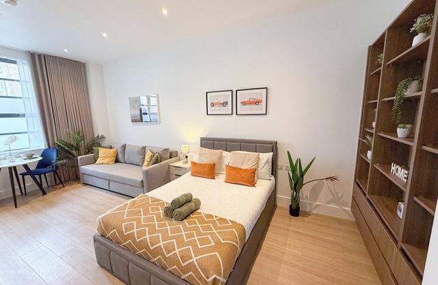 Modern Studio flat w/WIFI & Lift near Regents Park, Marylebone, St John’s Wood