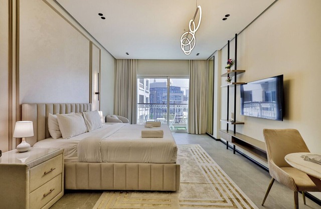 Modern Studio in Burj View Residence, Arjan