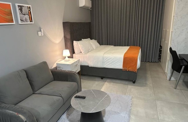 Modern studio with AC and WiFi in delightful Gaborone