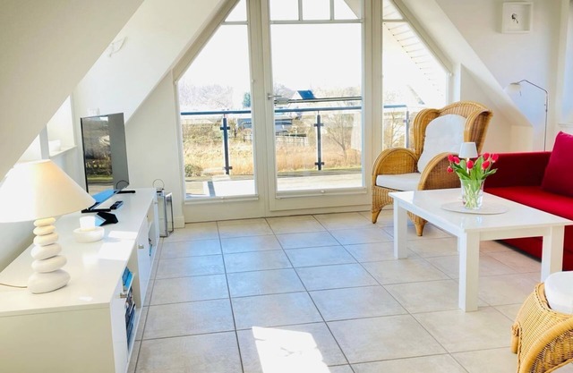 Modern vacation apartment with large balcony/loggia - Mühlenstrasse