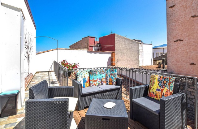 Modern vacation home in charming side street of Orgosolo.