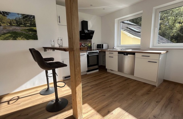Moderne Ferienwohnung zum Wohlfühlen am Eingang der Kroppacher Schweiz