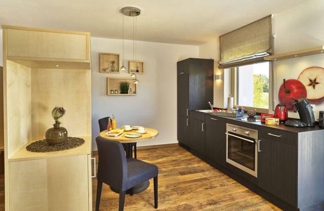Modernes Studio (50 m2) mit Kneipp-Dusche und Infrarotkabine