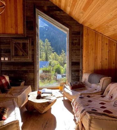 Mon Roc - Maison de montagne atypique avec vue