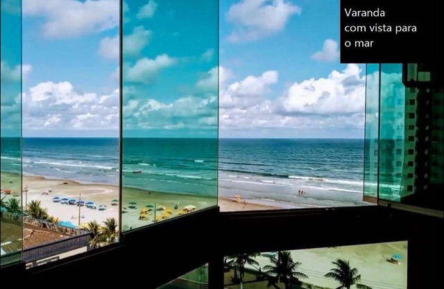 Mongaguá - Pé na Areia - 2 Quartos - 6 pessoas