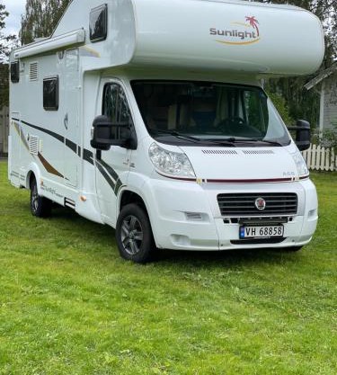 Motorhome in Northern Norway
