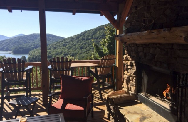 Mountaintop Cabin w/Amazing Views, Private Hot Tub, & Outdoor Living Area