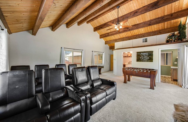 Mt Doble Dream Home ~ Spacious home with fenced yard, hot tub, firepit, grill, game room