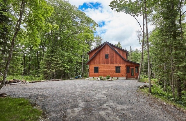 Muskoka Riverside Log Home