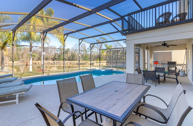 My Palms Sway in Davenport — Water views pool home 5 bedrooms