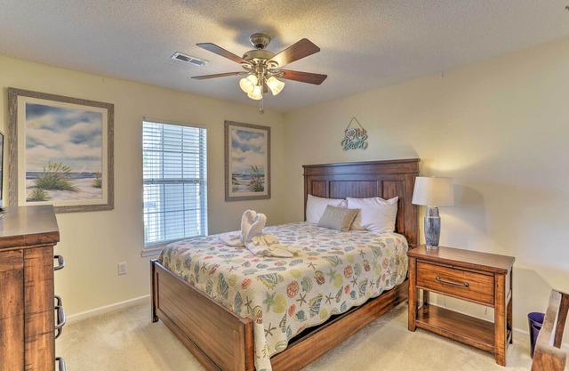 Myrtle Beach Condo w/Pool & Golf Course Views