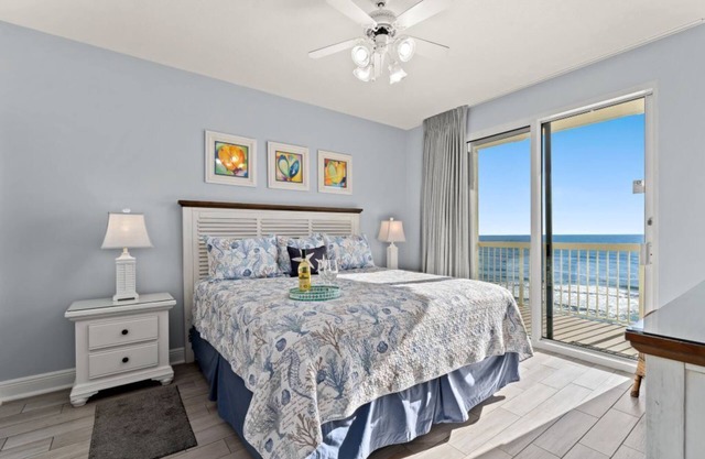 n605 Celadon Beach Gulf Views1BR/2BA, Custom QueenBunk Room, FREE Beach Service!