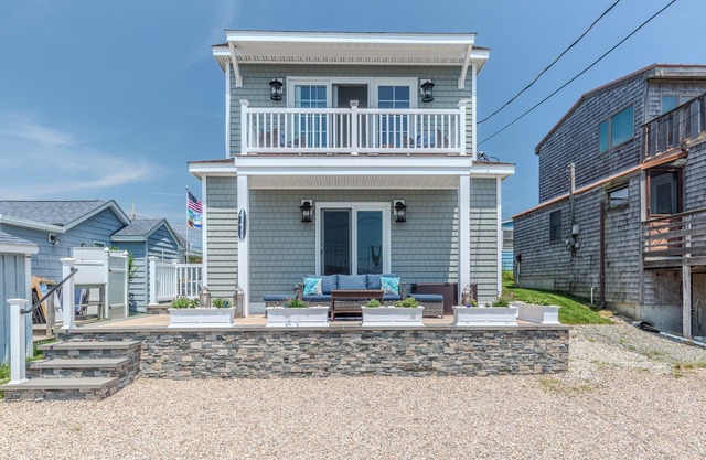 Narragansett Coastal Charmer with Private Beach & Ocean Views!