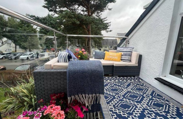 nCute marina residence just off the banks of the Menai straits.