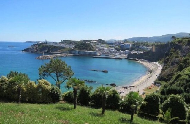 Near Cape Busto and the beaches of Luarca and Cudillero