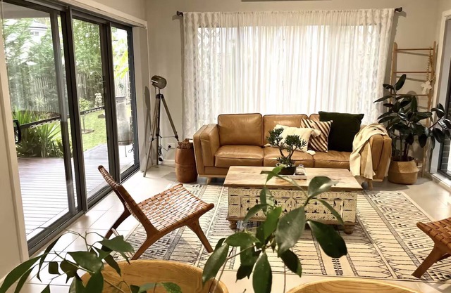 Nestled amongst the trees, this 3bdr home is a fusion of nature and modernity.