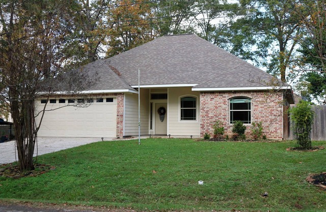 Nestled near the tranquil shores of Lake Conroe