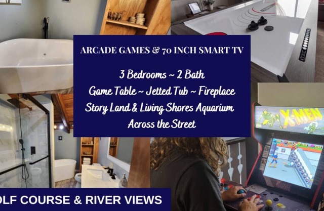 *NEW*Baths/Appliances*Arcade Games*Gas Fireplace