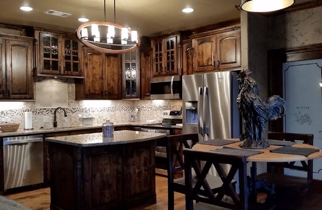 New, Cozy, Barndominium with Pool and Yard.