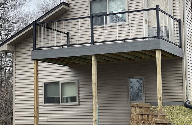 New dwelling located in the Driftless Region of Wisconsin