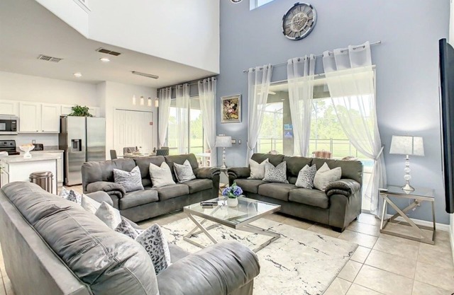 NEW! Elegant Emerald Island Getaway – Pool, Spa & Games Close to Disney!