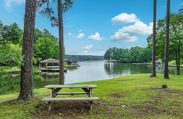 NEW! Hidden Gem - Lakefront Home with Boat Dock & Private Boat Ramp