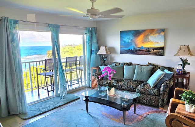 NEW LISTING SPECTACULAR OCEAN FRONT VIEW FROM EVERY ROOM - PRINCEVILLE/HANALEI