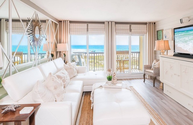 NEW- Luxury Beachfront Condo, Pinnacle Port in beautiful Gated Carillon Near 30A