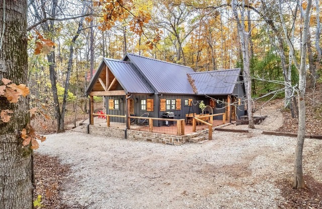 NEW@LuxuryCABIN, 10 acres + Movie Cabin, Secret Reading Nook, Fire Pit, Deer+
