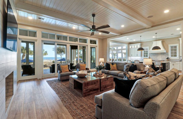 New Oceanfront Oasis in Palmetto Dunes with a private pool and EV plug