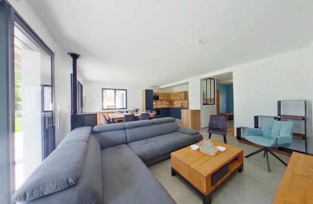 New villa in Les Rousses, near center, sleeps up to 12