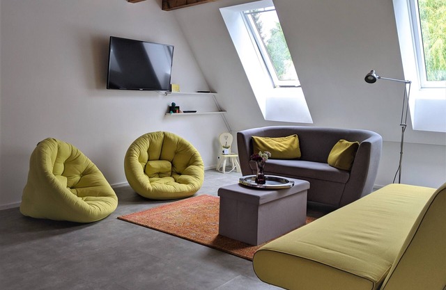 NEW - Weiherblick - Maisonette FeWo in the romantic Happenmühle