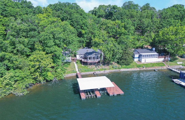 Newly Listed! Lakefront Home Private Dock with Huge Views