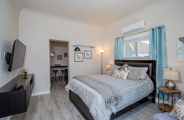 Newly Remodeled Studio Walkable to Downtown, NEW Jacuzzi, Fire Pit, BBQ!