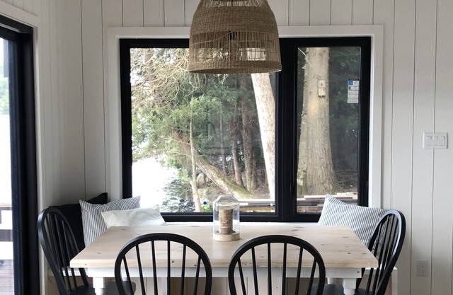 Newly-Renovated Muskoka Island Cottage Steps From Water