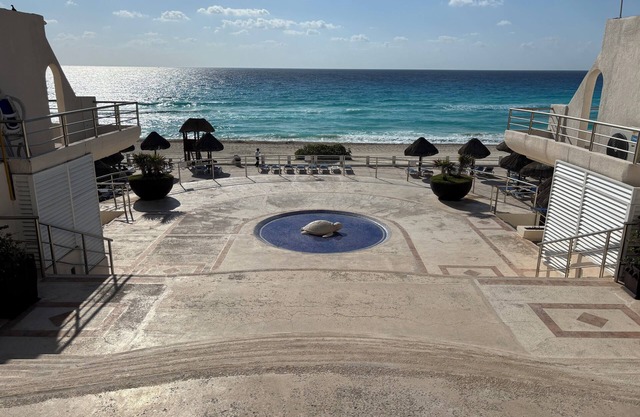 Newly Renovated Ocean View White Sand Beachfront 3 Bed 3 Bath Two Level Condo
