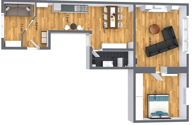 Newly renovated vacation apartment in the Saarschleifenland