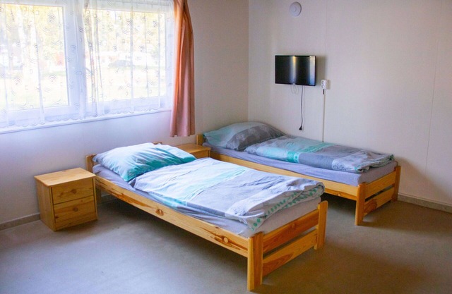 Nice apartment in villa for 12 people with WIFI, TV, patio, pets allowed and parking