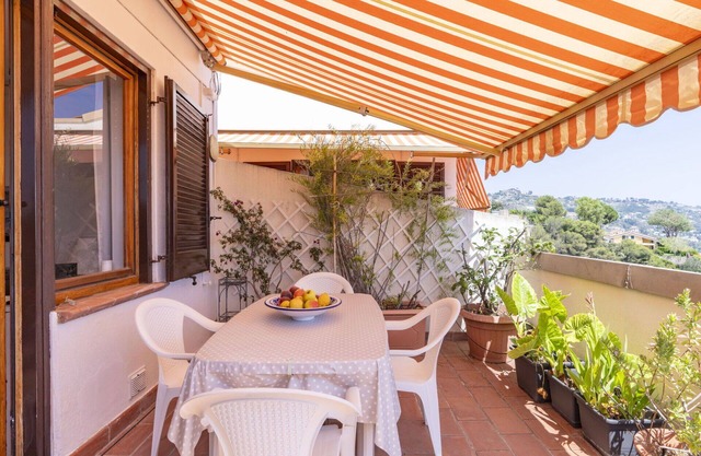 Nice apartment for 4 guests with A/C, WIFI, pool, terrace, pets allowed and parking