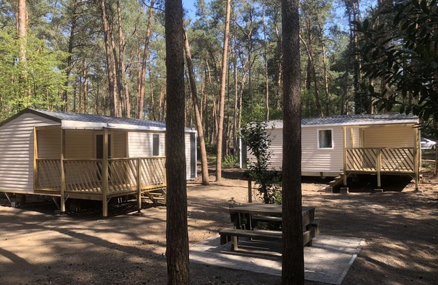 Nice chalet with deck, in the Antwerp Kempen