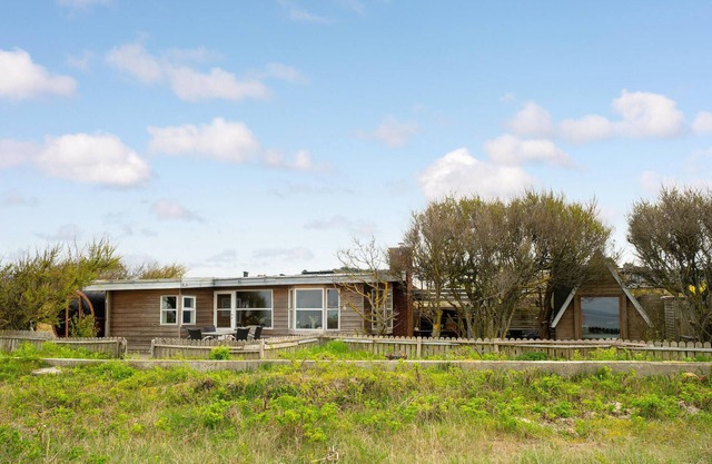 Nice home in Knebel with house sea view