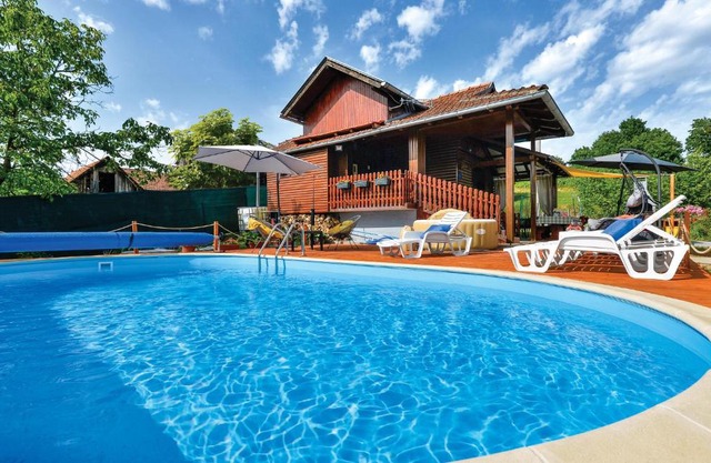 Nice home in Marija Gorica with 4 Bedrooms, WiFi and Outdoor swimming pool
