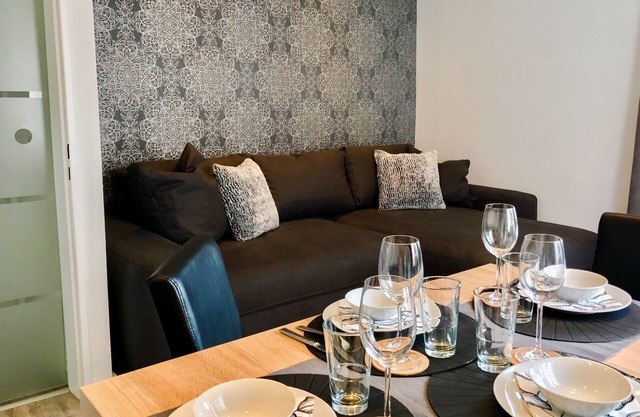Nice new apartment on the Rhine and with a south-facing balcony