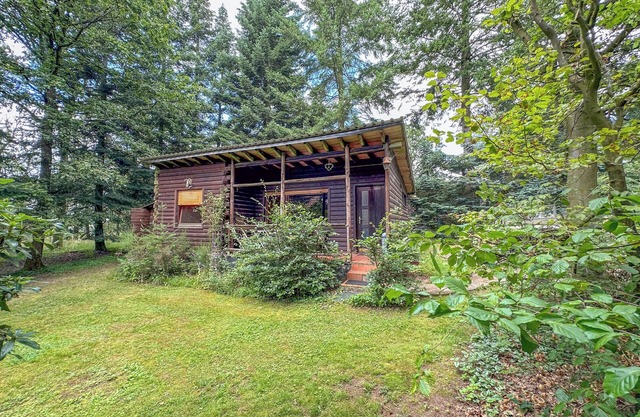 Nice wooden house in the countryside
