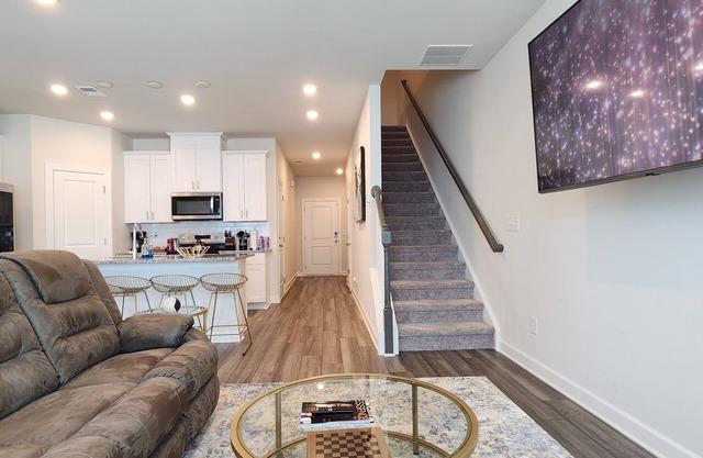 Nicknamed The Blue Oasis for its elegant decor and cozy atmosphere.