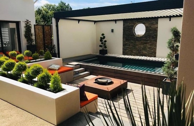 nMini-Villa 75m² piscine jacuzzi salle de sport privatisés à 800m des commerces