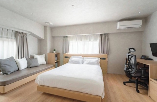 Nonsmoking Deluxe double room with balcony R/Fukuoka Fukuoka
