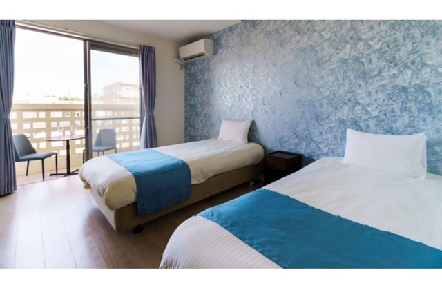 Nonsmoking standard twin room without meals A l/Shimajiri-gun Okinawa