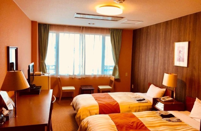 Nonsmoking twin Cross remodeling room without/Fuji Shizuoka